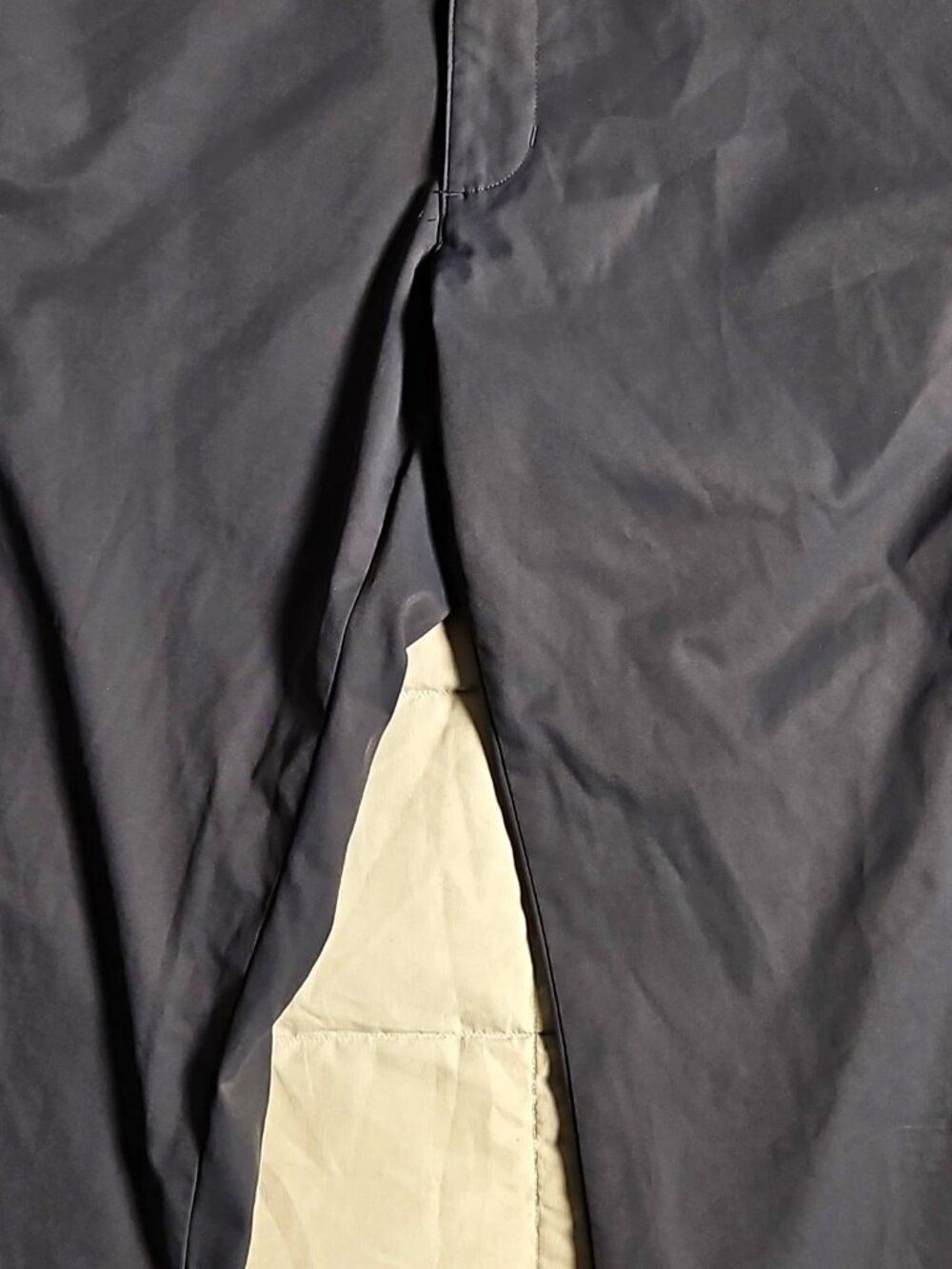 Perry Ellis Men's Gray Flat-Front Straight-Leg Pants 36x30 Stretch